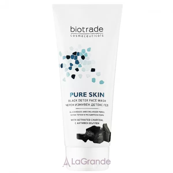 Biotrade Pure Skin Black Detox Face Wash ����-������ ��� �������� � �������� � �������� ��������