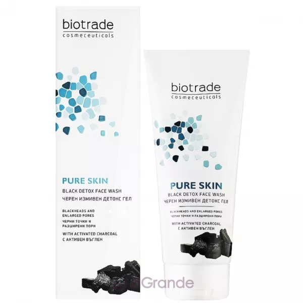 Biotrade Pure Skin Black Detox Face Wash ����-������ ��� �������� � �������� � �������� ��������