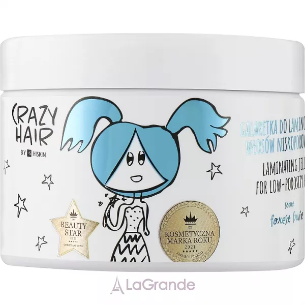 HiSkin Crazy Hair Jelly For Laminating Low Porosity Hair Forest Fruit ���� ��� ���������� ������� � ������� ����� ��������� 