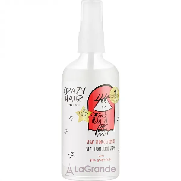 HiSkin Crazy Hair Heat Protectant Spray Pink Grapefruit ������������� ����� ��� ������� 