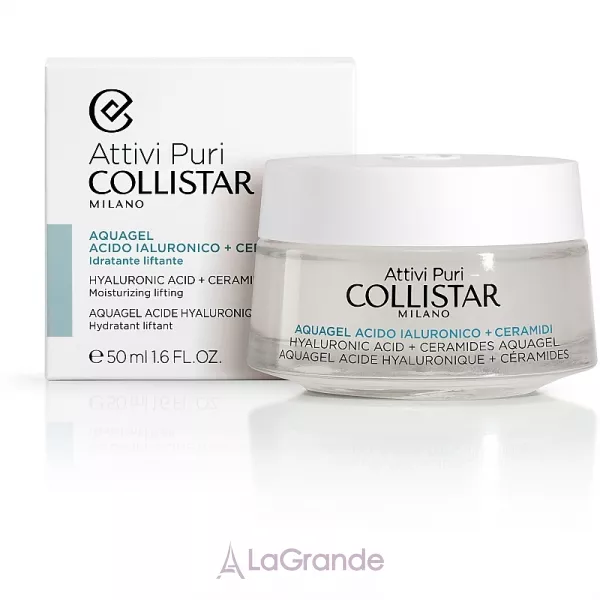 Collistar Pure Actives Hyaluronic Acid + Ceramider Aquagel ����-���� � ����������� �������� � ���������