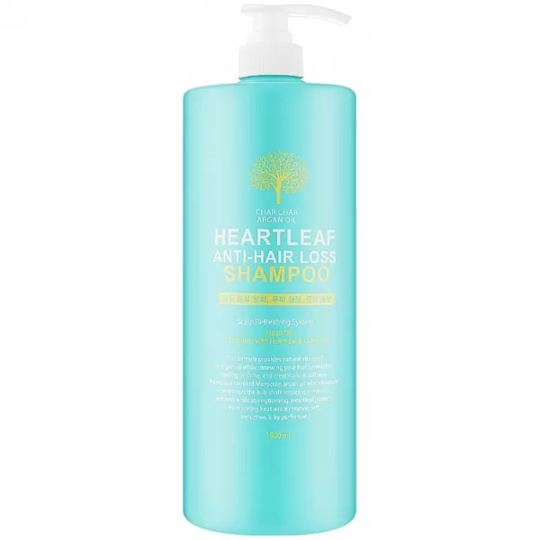 Char Char Argan Oil Heartleaf Anti-Hair Loss Shampoo ������� ������ ��������� ����� � ��������� ������