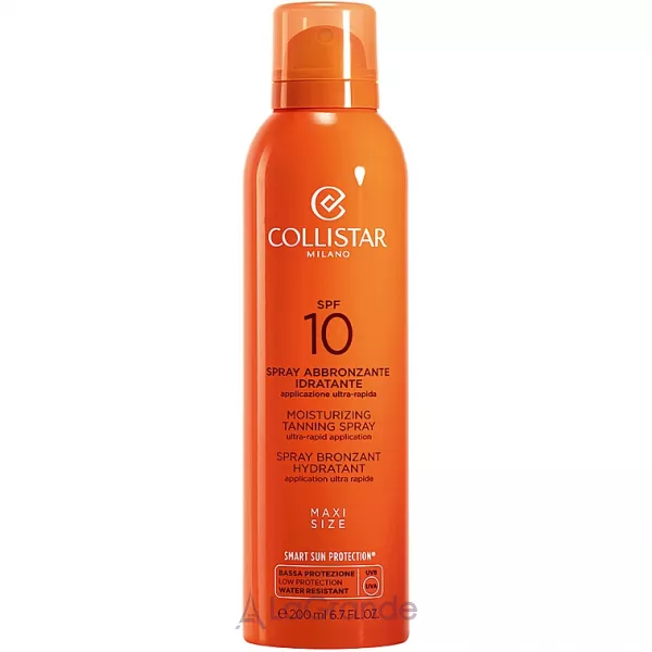 Collistar Moisturizing Tanning Spray SPF10 �������������� ����� ��� ������� SPF10