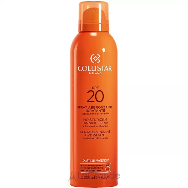 Collistar Moisturizing Tanning Spray SPF20 ����������� ����� ��� ������� SPF20