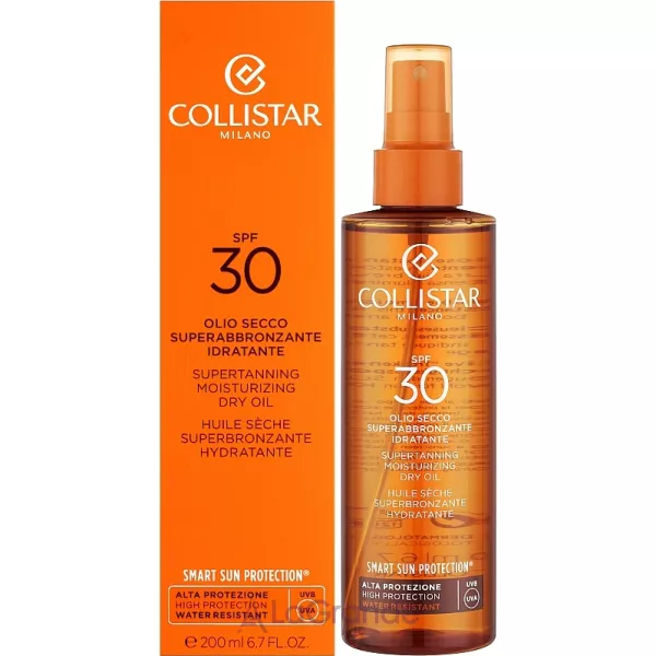 Collistar Sun Care Supertanning Moisturizing Dry Oil SPF30 ����� ����� ��� ������