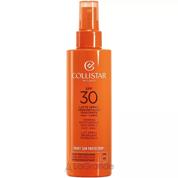 Collistar Tanning Moisturizing Milk Spray SPF 30 ����� ��� ������ SPF 30