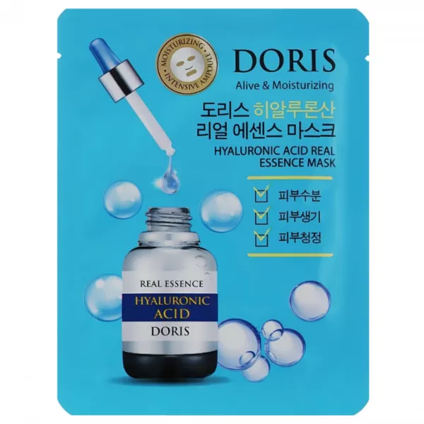 Doris Hyaluronic Acid Real Essence Mask �������� ����� ��� ������� � ����������� ��������