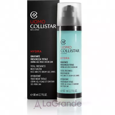 Collistar Total Freshness Moisturizer Face And Eye Cream-Gel 24H       