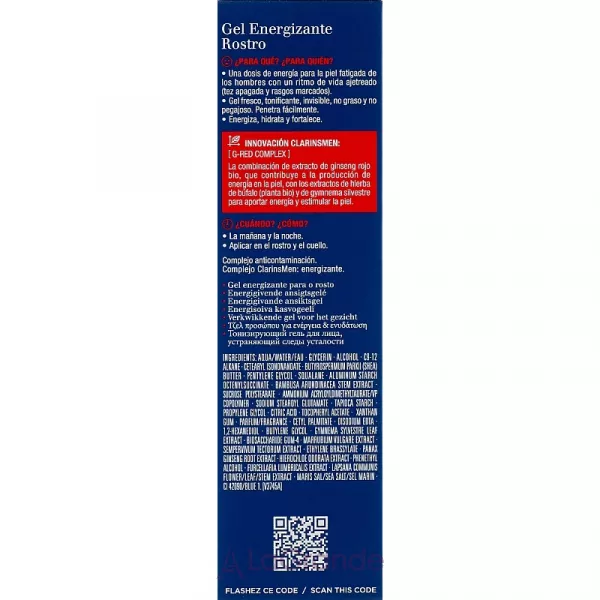 Clarins Men Energizing Gel ����������������� ���� ���������� ���� ���� ��� ������