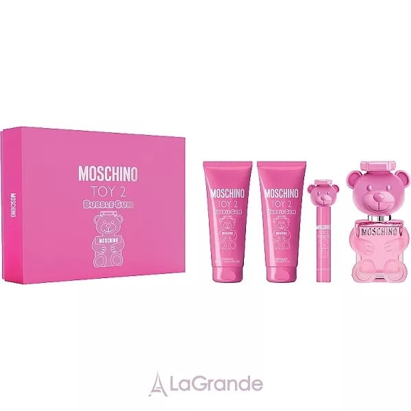 Moschino Toy 2 Bubble Gum ����� (��������� ���� 100 �� + ��������� 10 �� + ������ ��� ���� 100 �� + ���� ��� ���� 100 ��)