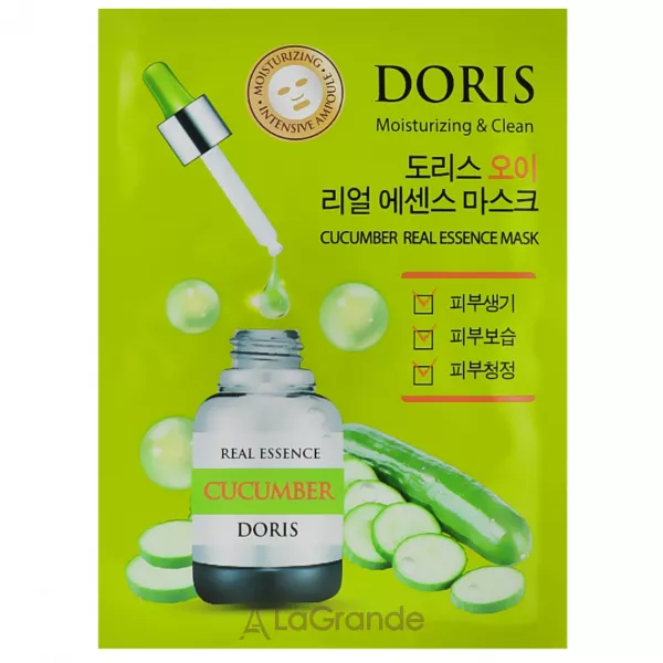 Doris Cucumber Real Essence Mask �������� ����� ��� ������� � ���������� �����