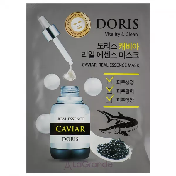 Doris Caviar Real Essence Mask �������� ����� ��� ������� � ���������� ����� ����