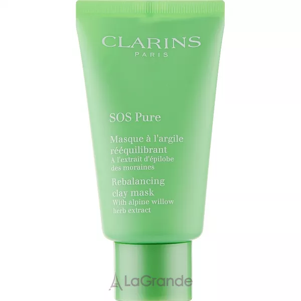 Clarins SOS Pure Emergency Mask with Rebalancing Clay ����� ��� ����, ���������