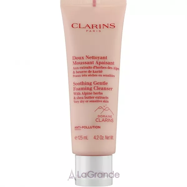 Clarins Soothing Gentle Foaming Cleanser With Alpine Herbs ������������� ��������� ���� � ����������� �������