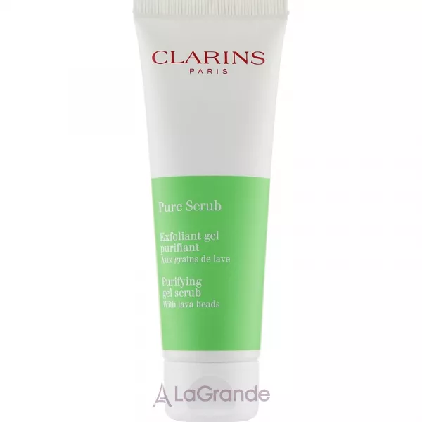 Clarins Pure Scrub Whith Lava Beads ��������� ����-����� ��� ����