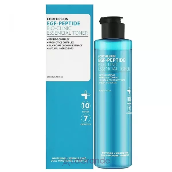 Fortheskin EGF-Peptide Bio Clinic Essencial Toner ��������������� ��������� ����� ��� ������� � ������� �������