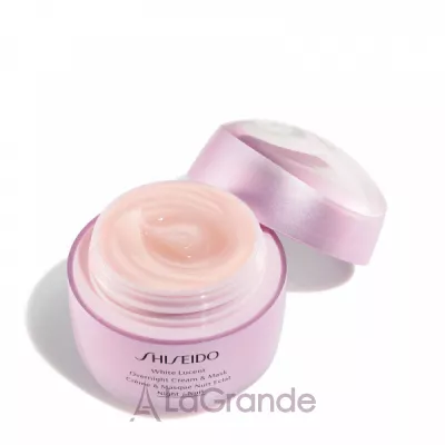 Shiseido White Lucent Overnight Cream & Mask  -  