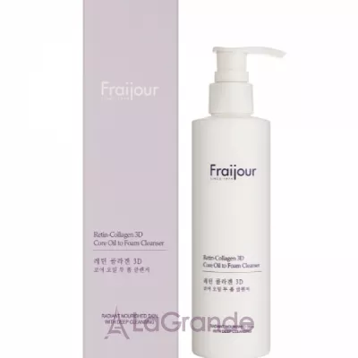 Fraijour Retin-Collagen 3D Core Oil to Foam Cleanser   -    