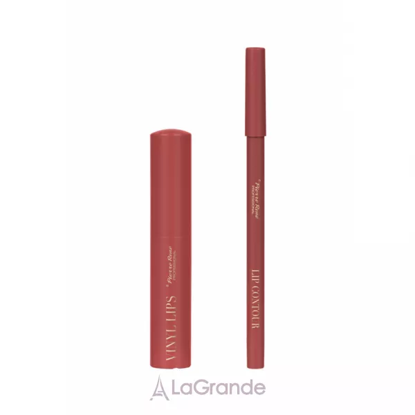 Pierre Rene Lip Kit (lip/pencil/1.4g + lipstick/8ml) ���� ��� ������ ���