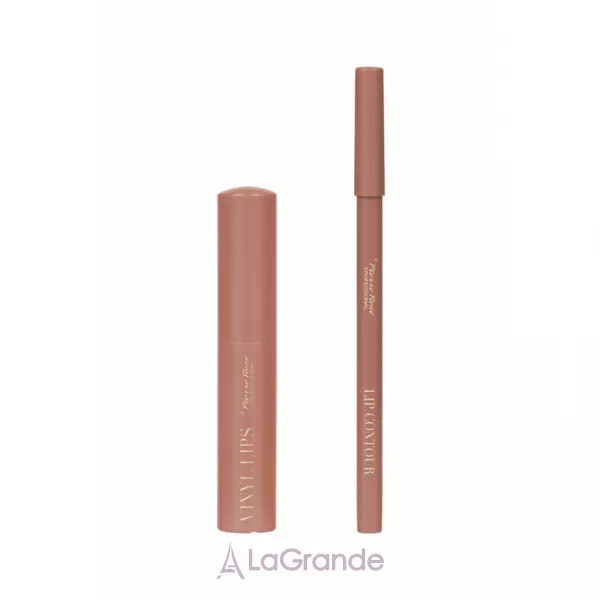 Pierre Rene Lip Kit (lip/pencil/1.4g + lipstick/8ml) ���� ��� ������ ���
