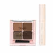 Pierre Rene Brow Kit (brow gel/10ml + brow palette) 1pcs