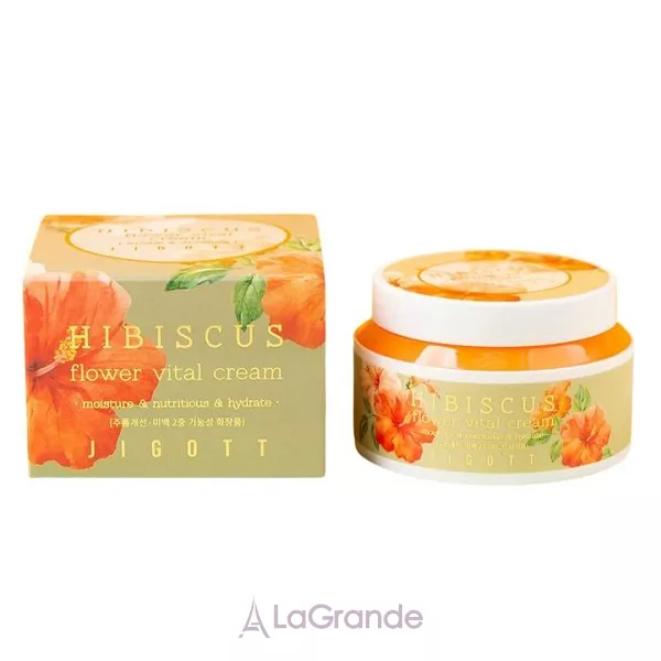 Jigott Hibiscus Flower Vital Cream ���� ��� ������� 