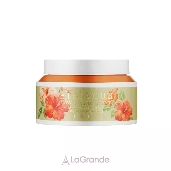 Jigott Hibiscus Flower Vital Cream ���� ��� ������� 