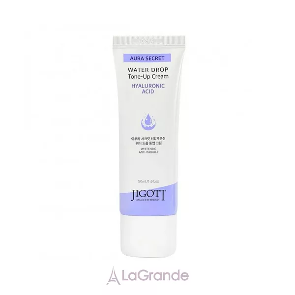 Jigott Aura Secret Hyaluronic Acid Water Drop Tone Up Cream ����������� ���� � ������������ ��������