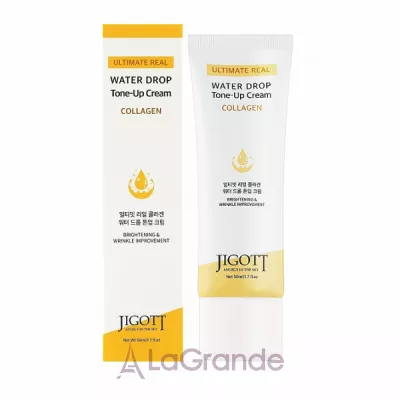 Jigott Ultimate Real Collagen Water Drop Tone Up Cream      