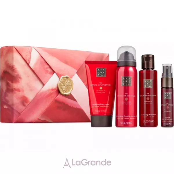 Rituals The Ritual of Ayurveda Rebalancing Treat ����� (b/cr/70ml + sh/gel/50ml + mist/20ml + b/oil/75ml)