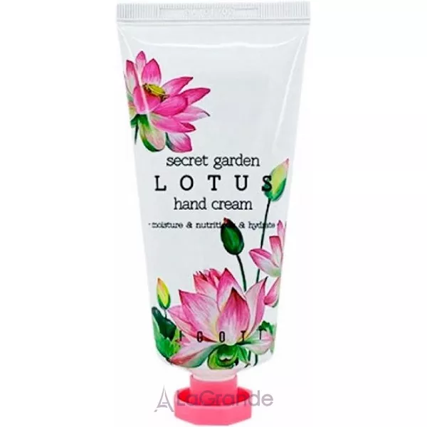 Jigott Secret Garden Lotus Hand Cream ���� ��� ��� � ���������� ������
