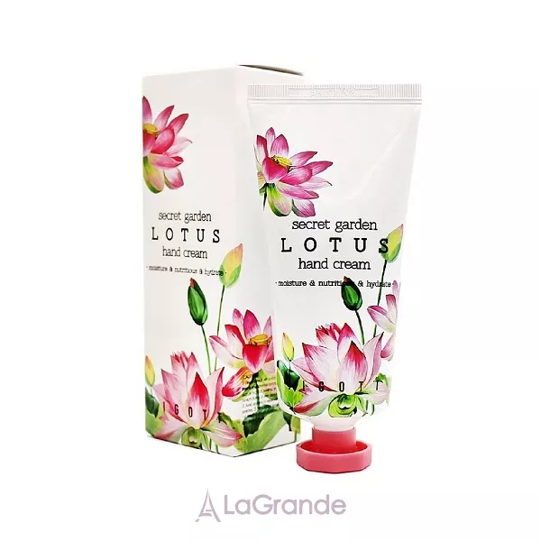 Jigott Secret Garden Lotus Hand Cream ���� ��� ��� � ���������� ������