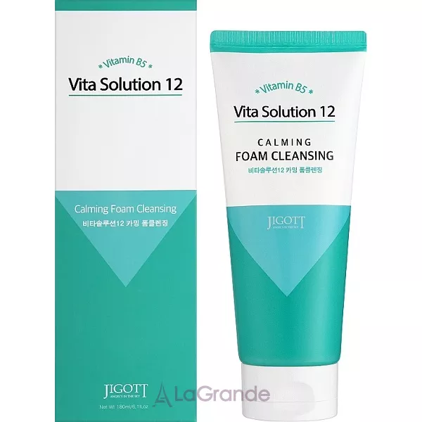 Jigott Vita Solution 12 Calming Foam Cleansing ϳ��� ��� �������� �����������