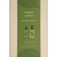 Scottish Fine Soaps Coriander & Lime Leaf Luxury Gift Duo �����(sh/gel/300ml + lot/300ml)