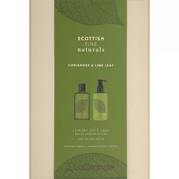 Scottish Fine Soaps Coriander & Lime Leaf Luxury Gift Duo ����(sh/gel/300ml + lot/300ml)