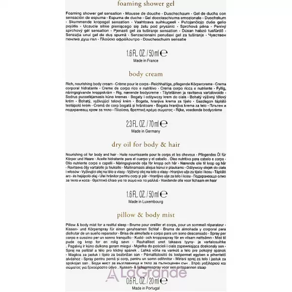 Rituals The Ritual Of Jing ����� (sh/foam/50 ml + b/cr/70 ml + dry oil/50 ml + b/mist/20 ml)