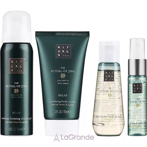 Rituals The Ritual Of Jing ����� (sh/foam/50 ml + b/cr/70 ml + dry oil/50 ml + b/mist/20 ml)