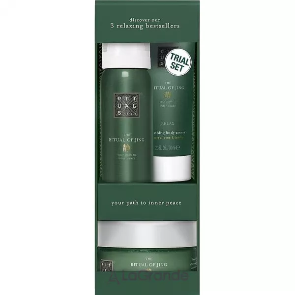Rituals The Ritual of Jing Trial Set ����� (foam/50ml + cr/70ml + scr/125g)