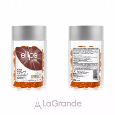 Ellips Hair Vitamin Hair Vitality With Ginseng & Honey Oil ³   
