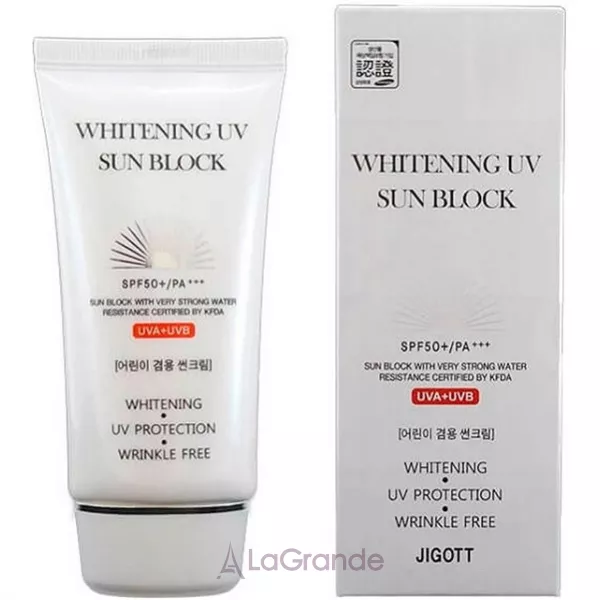 Jigott Snail UV Sun Block SPF 50+/PA+++ ������������� ���� SPF50+/PA+++