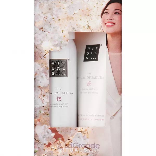Rituals The Ritual Of Sakura Mini Travel Set ����� (b/cr/70ml + sh/gel/50ml)