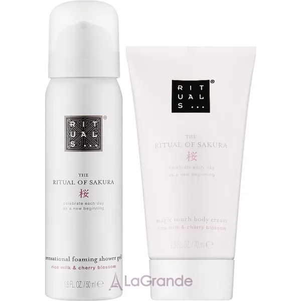 Rituals The Ritual Of Sakura Mini Travel Set ����� (b/cr/70ml + sh/gel/50ml)