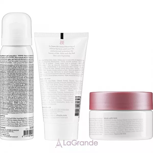 Rituals The Ritual of Sakura Try Me Set ����� (foam/50ml + cr/70ml + scr/125g)