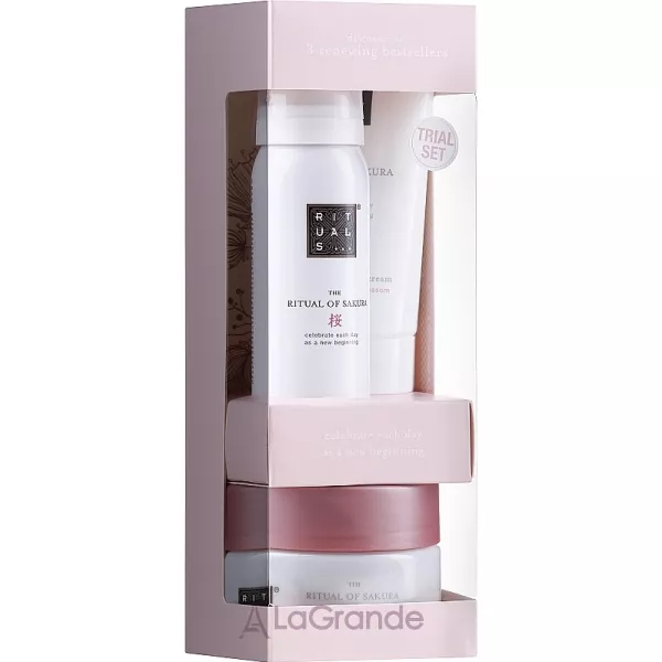 Rituals The Ritual of Sakura Try Me Set ����� (foam/50ml + cr/70ml + scr/125g)
