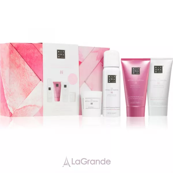 Rituals The Ritual of Sakura ����� (scr/70g + cr/70ml + foam/50ml + Candle/25g)