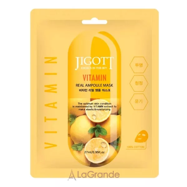 Jigott Vitamin Real Ampoule Mask �������� ����� ��� ������� � ��������