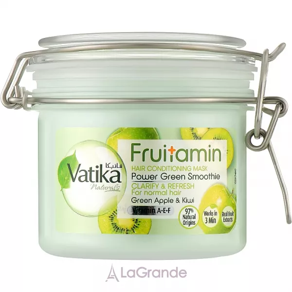 Dabur Vatika Naturals Fruitamin Green Apple And Kiwi Hair Conditioning Mask ����� ��� ����� 
