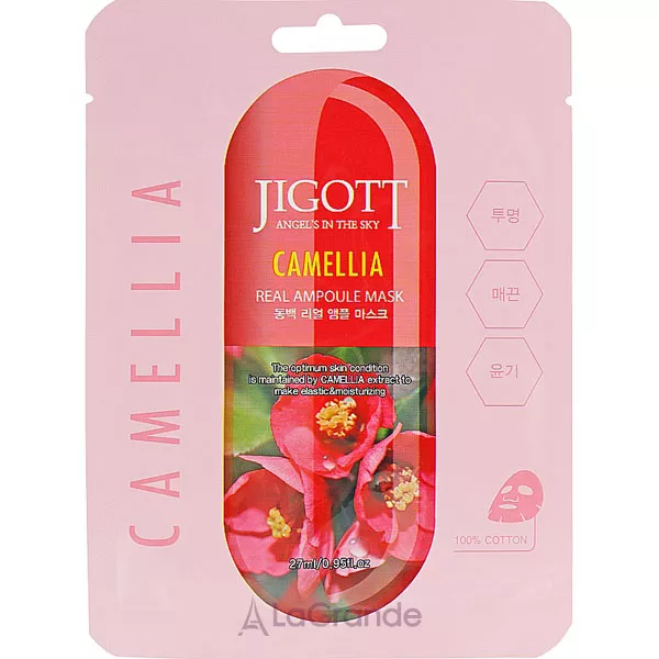 Jigott Camellia Real Ampoule Mask �������� ����� ��� ������� 