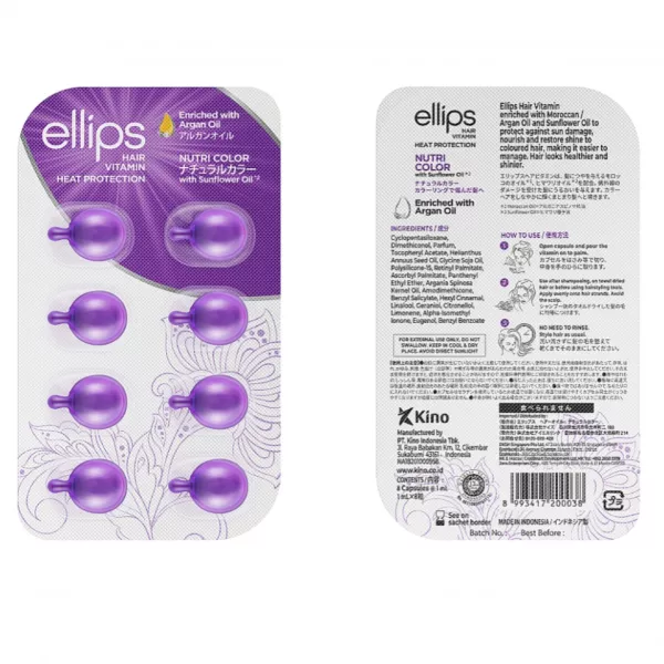 Ellips Hair Vitamin Nutri Color With Triple Care ³����� ��� ������� 