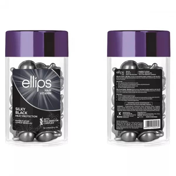 Ellips Hair Vitamin Silky Black With Pro-Keratin Complex ³����� ��� ������� 